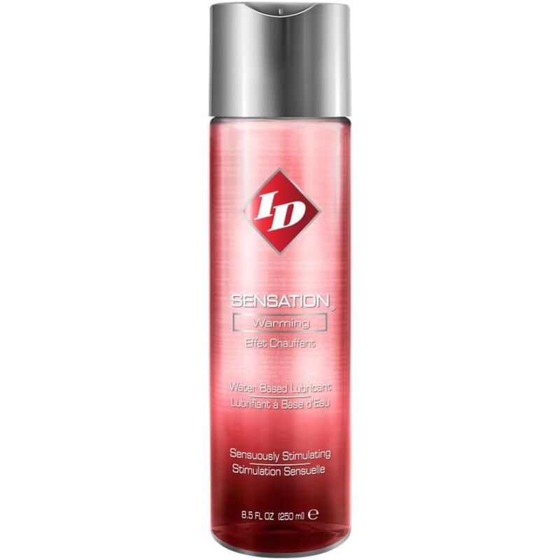 Ilhaerotica - ID SENSATION - LUBRIFICANTE BASE DE GUA COM EFEITO CALOR 250 ML