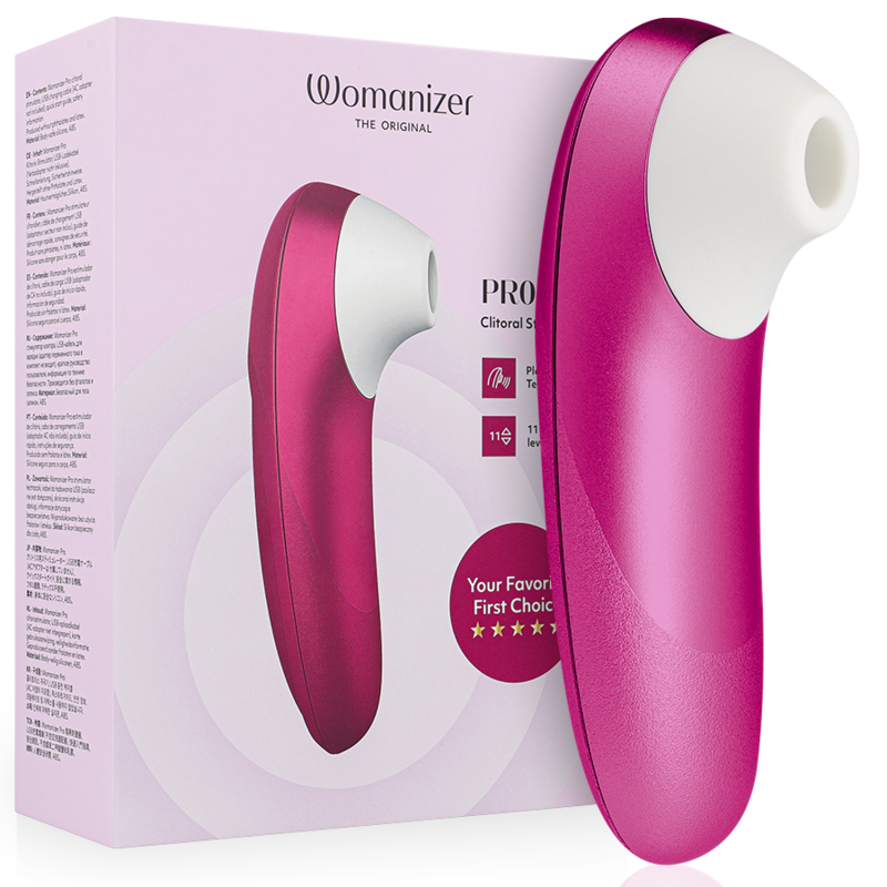 Ilhaerotica - WOMANIZER - PRO VIBRANT CLITORIAL ESTIMULANTE ROSA