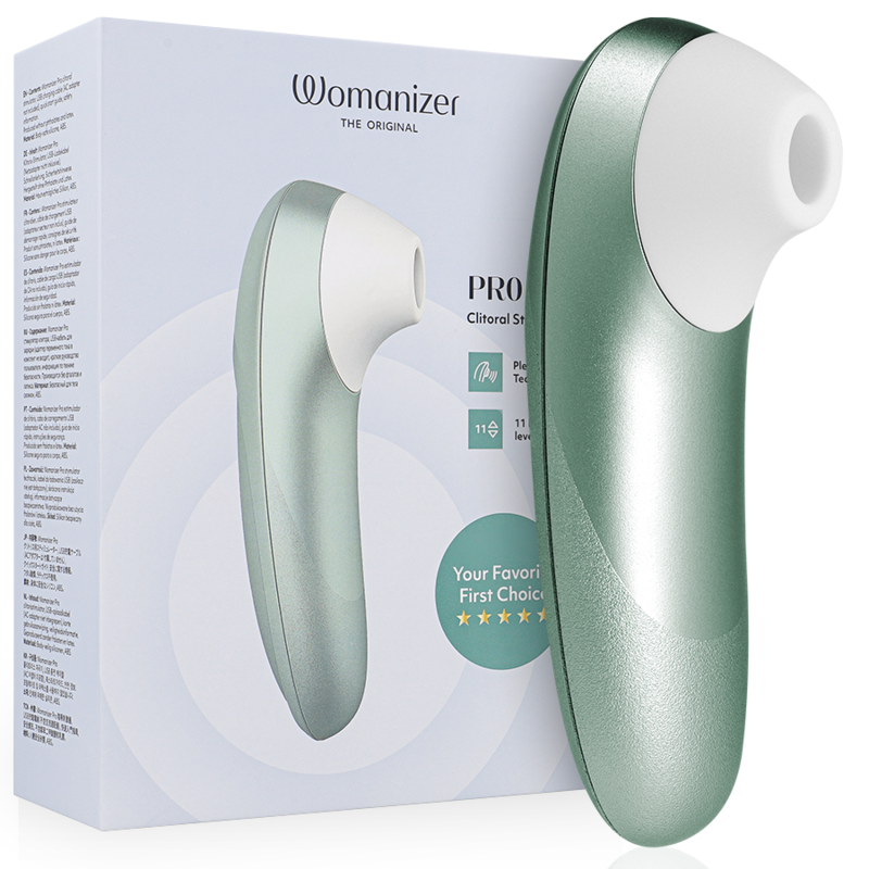 Ilhaerotica - WOMANIZER - PRO VIBRANT CLITORIAL ESTIMULANTE VERDE SÁLVIA