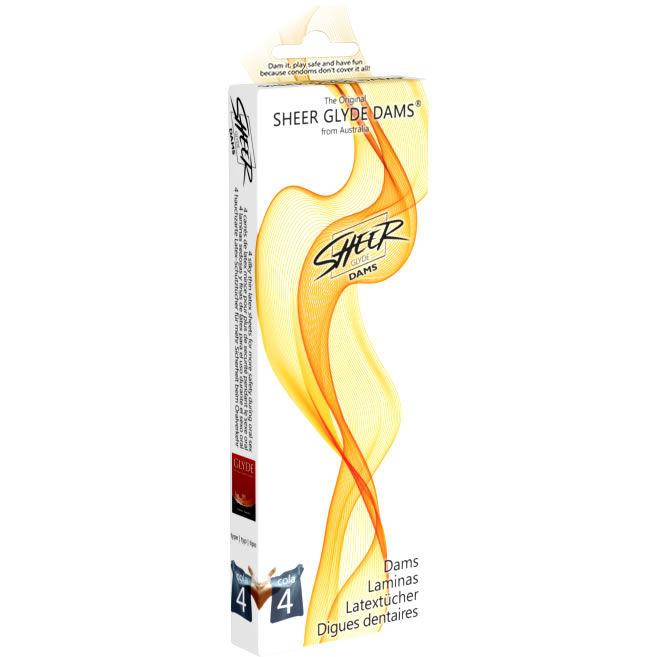 Ilhaerotica - SHEER GLYDE - DAMS LAMINAS LÁTEX SEXO ORAL CAUDA