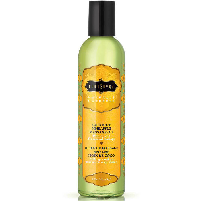 Ilhaerotica - KAMASUTRA - ÓLEO DE MASSAGEM NATURALS PIÑA COLADA 236ML