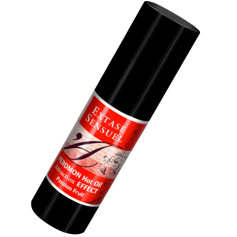 Ilhaerotica - EXTASE SENSUAL - ÓLEO DE MASSAGEM DE EFEITO CALOR COM FEROMÔNIOS DE MARACUJ 30 ML