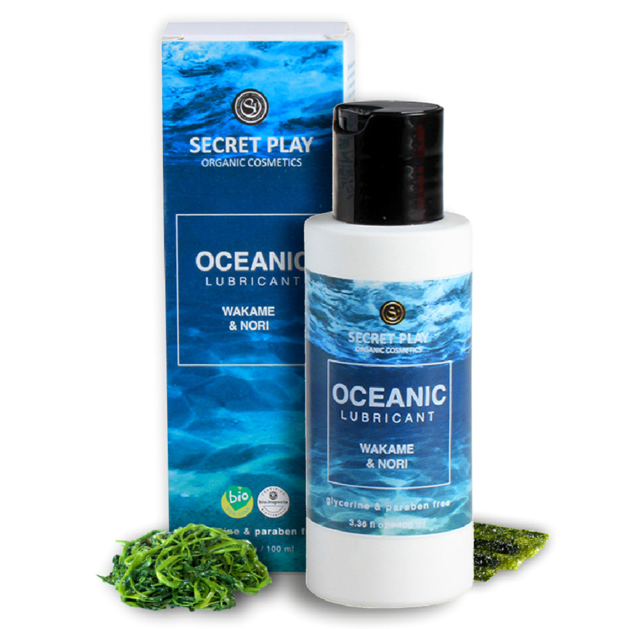 Ilhaerotica - SECRETPLAY - LUBRIFICANTE ORGÂNICO OCEANIC 100 ml