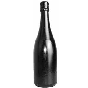 ALL BLACK – GARRAFA ANAL 34,5 CM