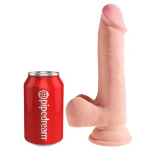 KING COCK – DILDO TRIPLA DENSIDADE 19 CM