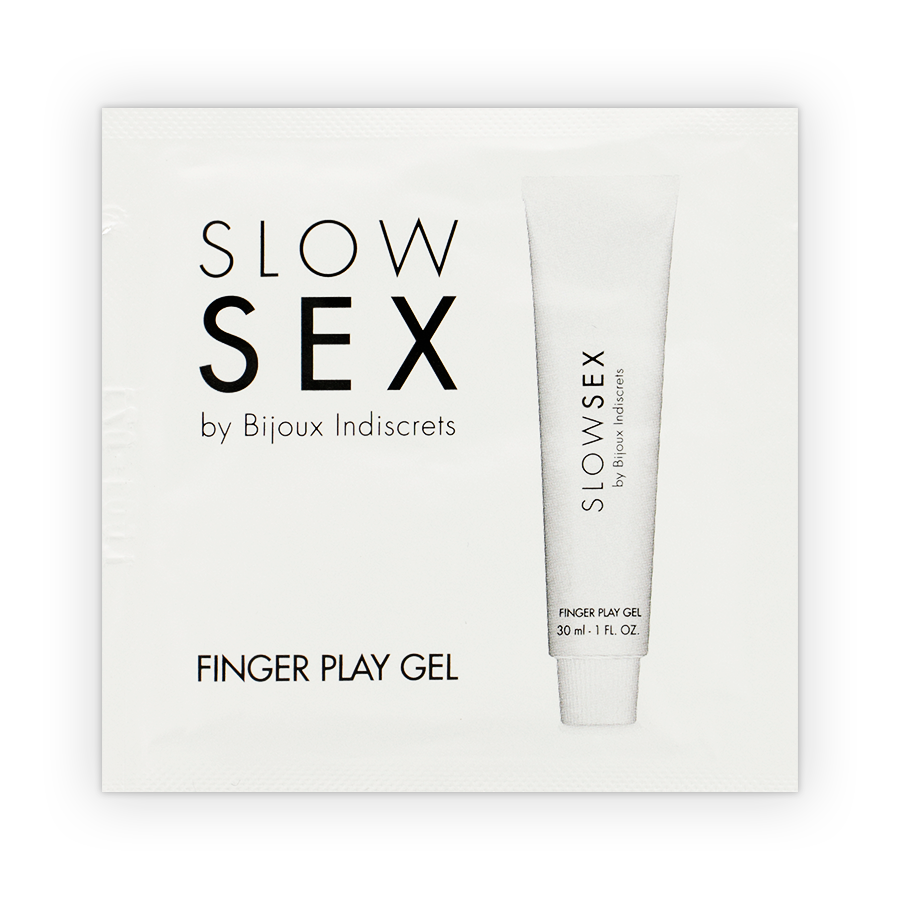 Ilhaerotica - BIJOUX - SLOW SEX GEL DE MASSAGEM COM FINGER PLAY DOSE ÚNICA