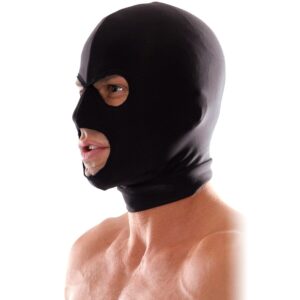 FETISH FANTASY SERIES – CAPUZ DE 3 FUROS SPANDEX