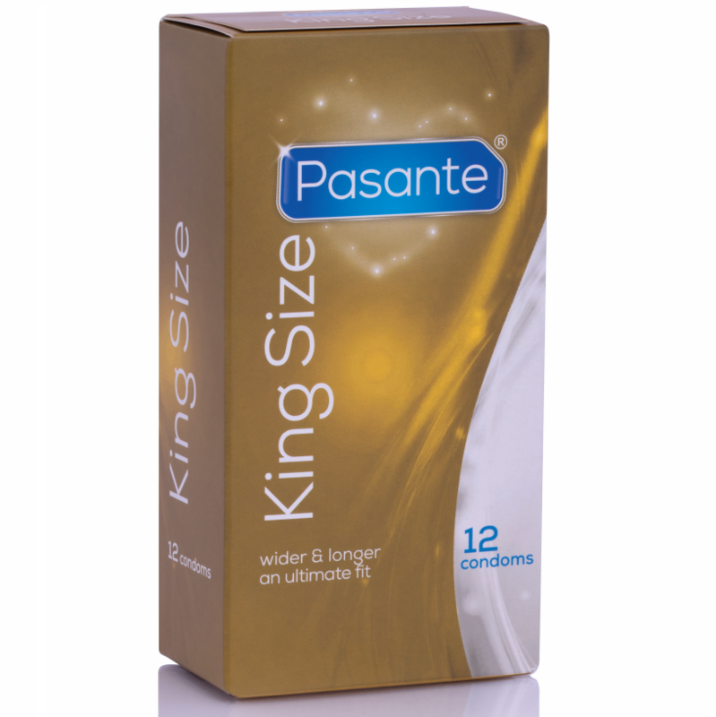 Ilhaerotica - PASANTE - DE PRESERVATIVOS KING MS LONGO E LARGURA 12 UNIDADES
