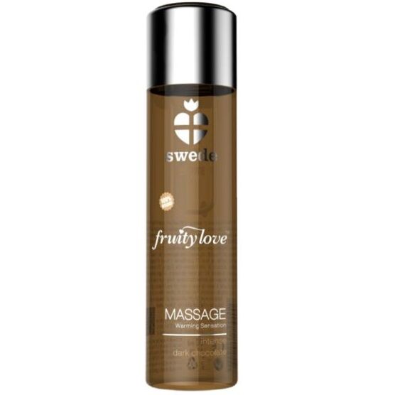 Ilhaerotica - SWEDE - FRUITY LOVE EFEITO DE AQUECIMENTO ÓLEO DE MASSAGEM INTENSO CHOCOLATE ESCURO 60 ML
