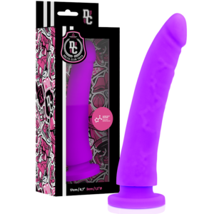 DELTA CLUB – TOYS LILAC DILDO MEDICAL SILICONE 17 CM -O- 3 CM