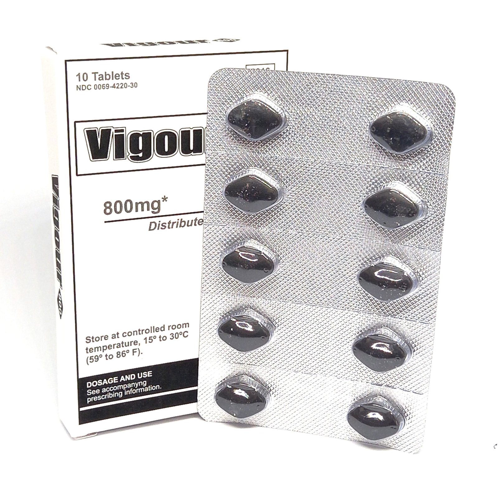 VIGOUR 800MG ULTRA BLACK 10 und - Image 5