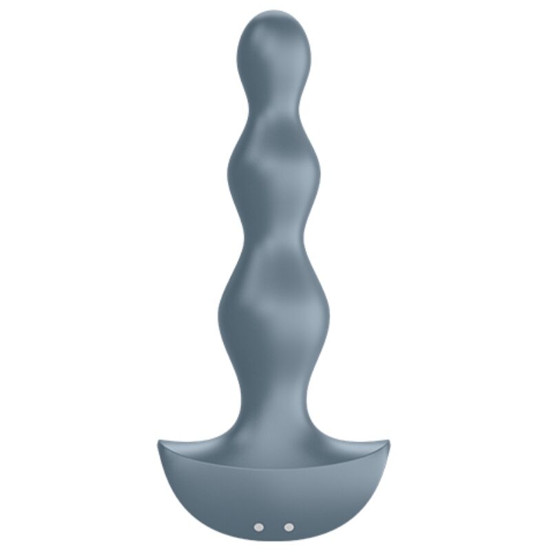 Ilhaerotica - SATISFYER - VIBRADOR LOLLI PLUG 2 PLUG CINZA