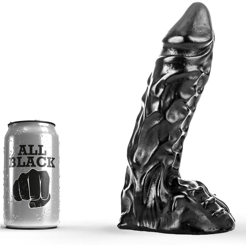Ilhaerotica - ALL BLACK - DILDO 23 CM