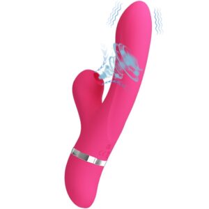 PRETTY LOVE – VIBRADOR E SUCÇÃO WILLOW RABBIT