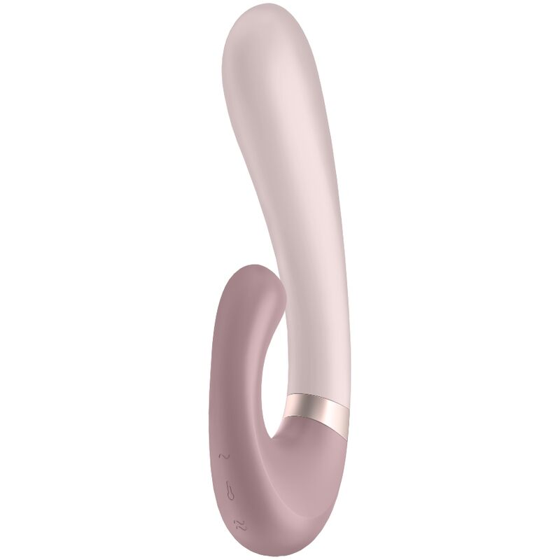 Ilhaerotica - SATISFYER - APLICATIVO VIBRADOR DE ONDAS DE CALOR ROSA