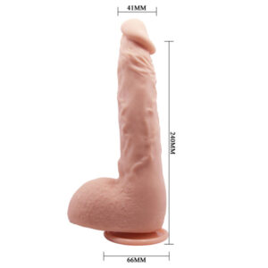 BAILE – DILDO REALISTA JASON NATURAL 24 CM