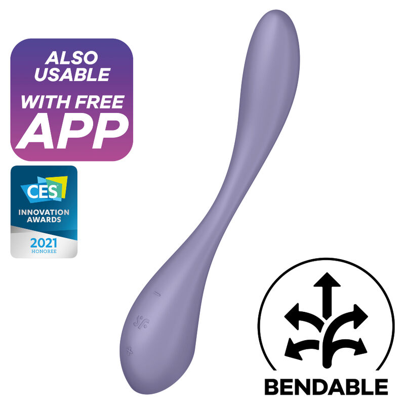 Ilhaerotica - SATISFYER - MULTI VIBRADOR G-SPOT FLEX 5 LILS