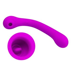 PRETTY LOVE – ALEX VIBRADOR LILAC E SUCÇÃO DE CLITÓRIS