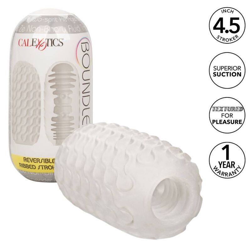 Ilhaerotica - CALEXOTICS - REVERSÍVEL RIBBED STROKER