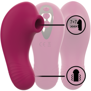 RITHUAL – ESTIMULADOR DE CLITÓRIS DE BOLSO SHUSHU PRO 2 PODEROSOS MOTORES ORQUÍDEA