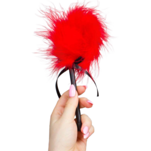 SECRETPLAY – ESPANADOR MARABOU VERMELHO