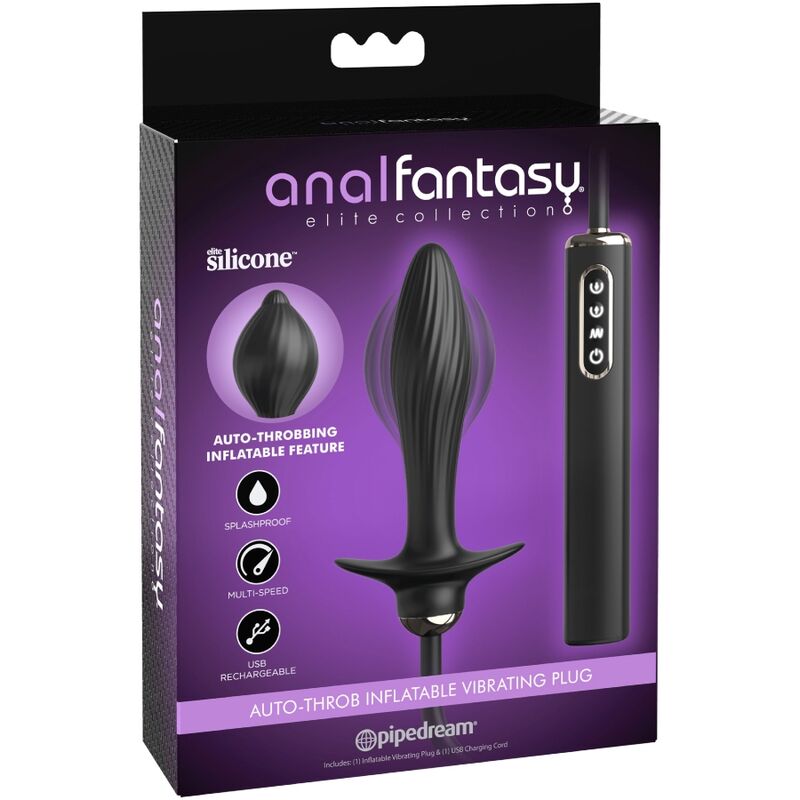 ANAL FANTASY ELITE COLLECTION -PLUG INFLVEL E VIBRADOR AUTO-THROB - Image 2