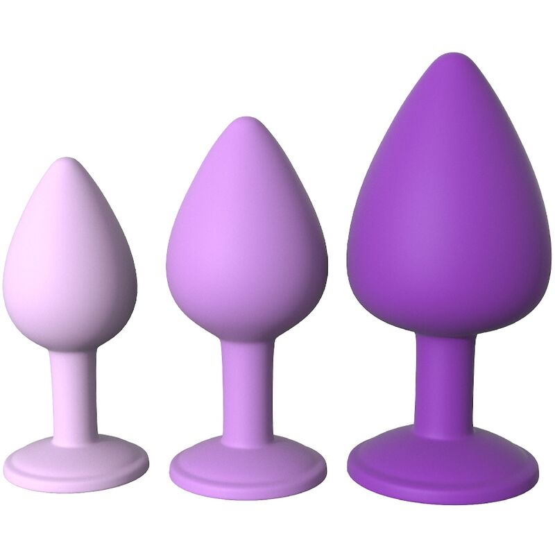 Ilhaerotica - FANTASY FOR HER - CONJUNTO DE PLUG ANAL VIOLETA