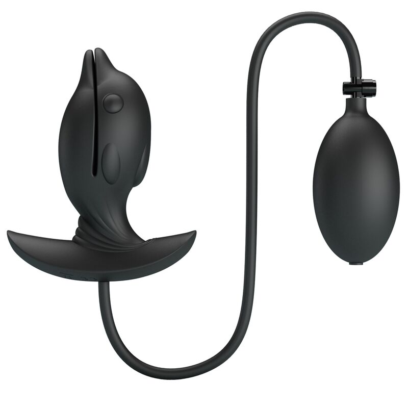 Ilhaerotica - PRETTY LOVE - PLUG ANAL DELFIN INFLVEL E RECARREGVEL
