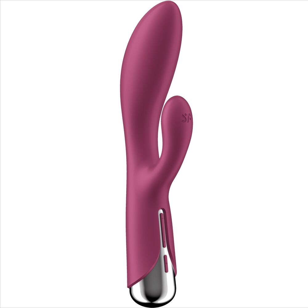 Ilhaerotica - SATISFYER - COELHO GIRATÓRIO 1 CLITÓRIS E ESTIMULAO DE PONTO G VERMELHO