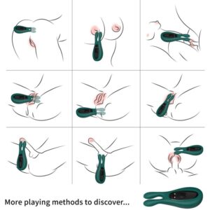 ARMONY – ESTIMULADOR E VIBRADOR COELHO VERDE