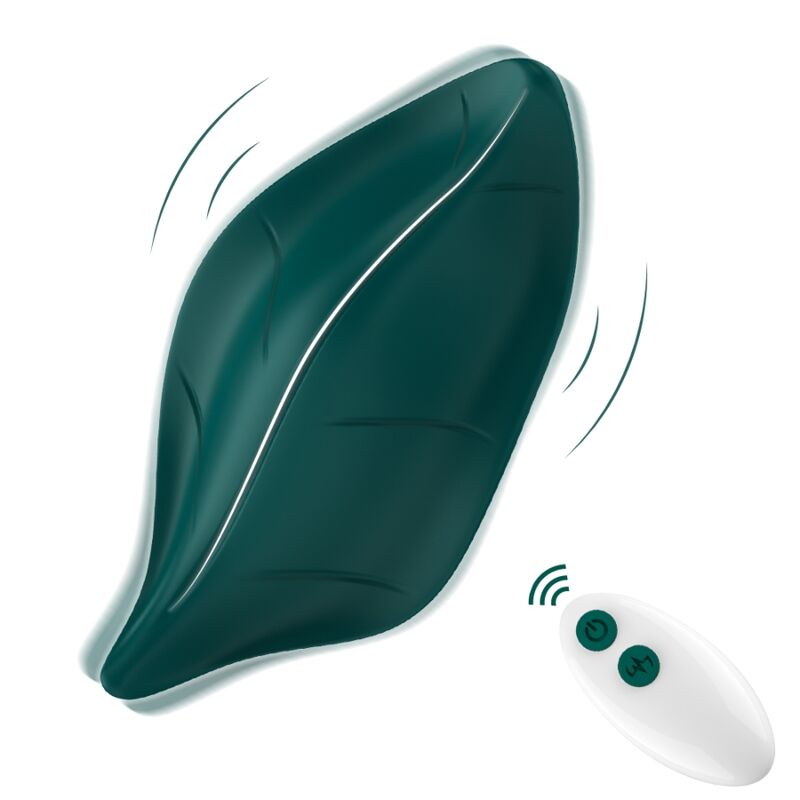 Ilhaerotica - ARMONY - ESTIMULADOR E VIBRADOR CONTROLE REMOTO VERDE