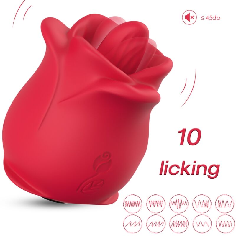 Ilhaerotica - ARMONY - VIBRADOR ROSA VERMELHO