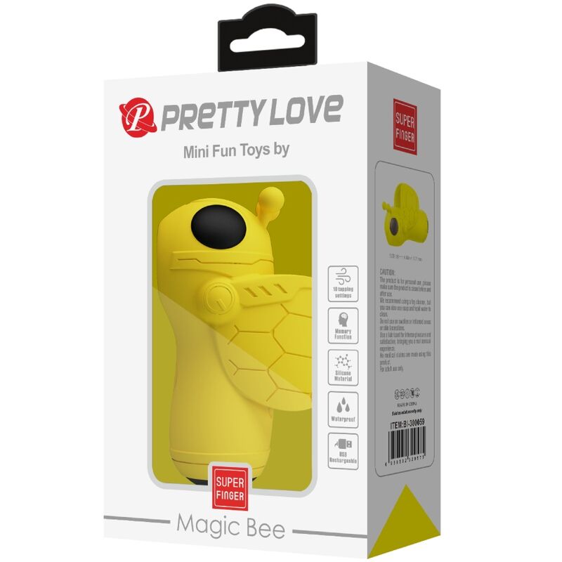PRETTY LOVE - MINI BRINQUEDOS DIVERTIDOS DA MAGIC BEE VIBRADOR & SUCKER - Image 3