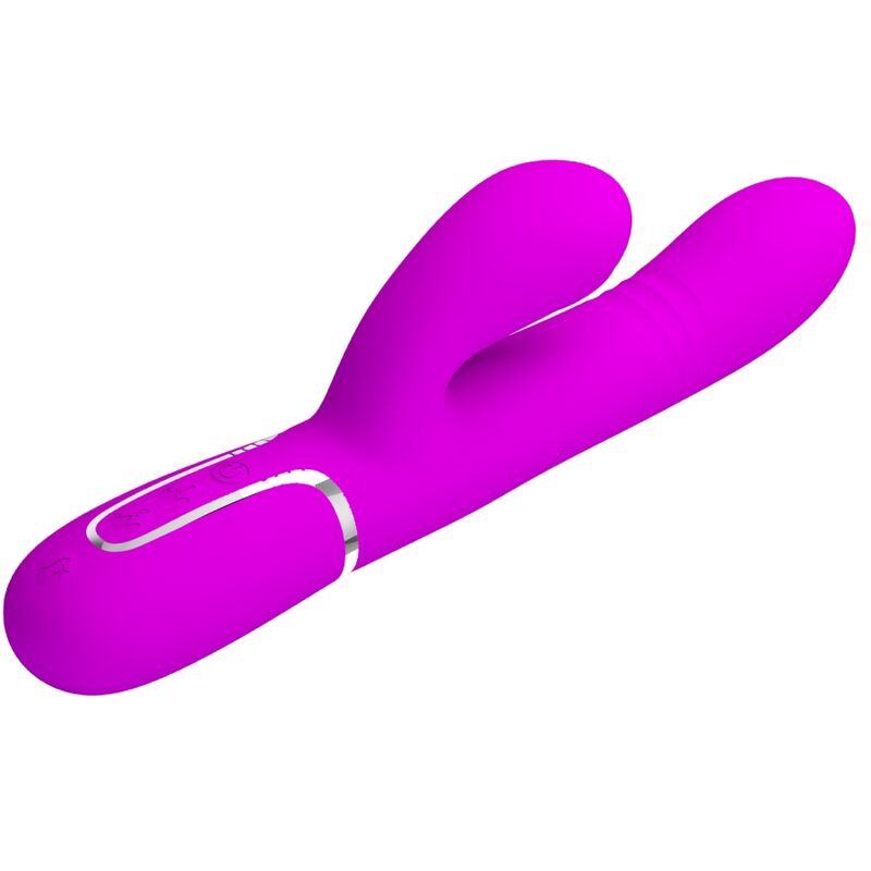 Ilhaerotica - PRETTY LOVE - VIBRADOR MULTIFUNÇÃO G-SPOT FÚCSIA