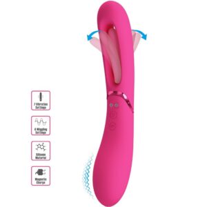 ROMANCE – VIBRADOR LEXIE G-SPOT 7 VIBRAÇÕES ROSA