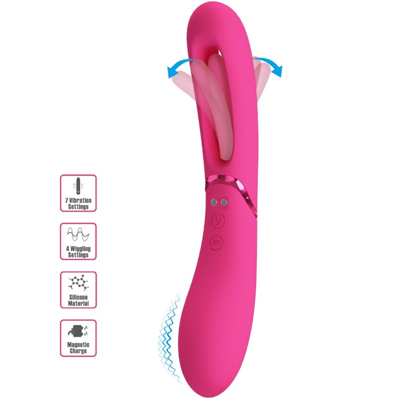 Ilhaerotica - ROMANCE - VIBRADOR LEXIE G-SPOT 7 VIBRAÇÕES ROSA