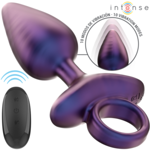 INTENSE – MICHAEL VIBRADOR ANAL PLUG MODELO 2 CONTROLE REMOTO