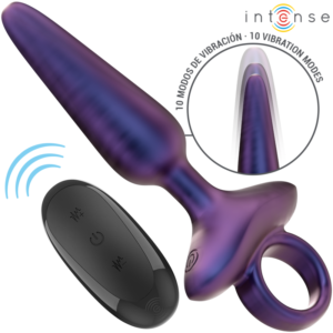 INTENSE – MARLON VIBRADOR ANAL PLUG MODELO 4 CONTROLE REMOTO