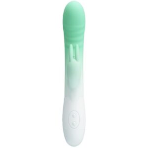PRETTY LOVE – VIBRADOR CERBERUS RABBIT 30 VIBRAÇÕES VERDE