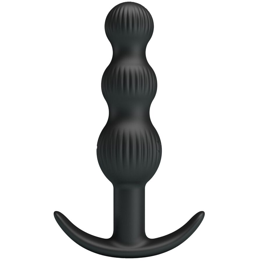 Ilhaerotica - PRETTY LOVE - VIBRADOR ANAL SIDNEY 10 VIBRAÇÕES PRETO
