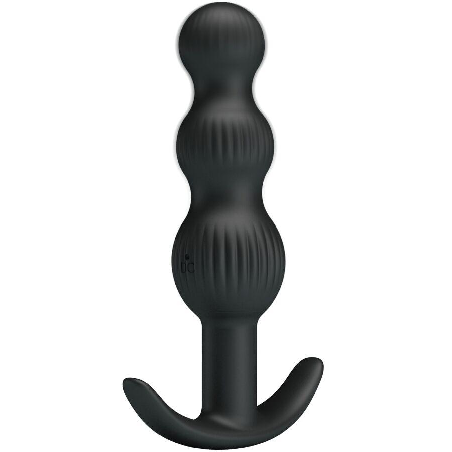 PRETTY LOVE - VIBRADOR ANAL SIDNEY 10 VIBRAÇÕES PRETO - Image 2