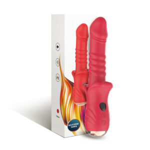 ARMONY – POINT A ESTIMULANTE VIBRADOR DILDO VERMELHO