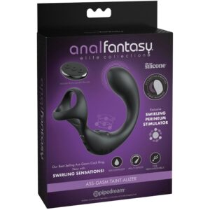 COLEÇÃO ANAL FANTASY ELITE – MASSAGEADOR ANAL VIBRANTE COM CONTROLE REMOTO