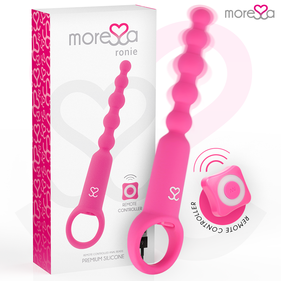 Ilhaerotica - MORESSA - RONIE CONTROLE REMOTO PRAZER ANAL ROSA
