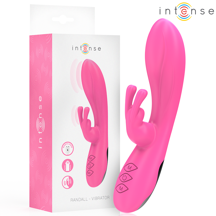 Ilhaerotica - INTENSE - RANDALL RABBIT VIBRADOR 10 VIBRAÇÕES ROSA