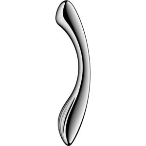 SATISFYER – PURE GRAVITY 1 DILDO DE AÇO INOXIDÁVEL COM DUAS EXTREMIDADES