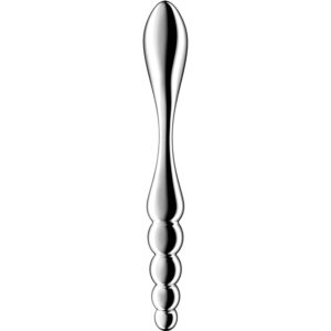SATISFYER – STAR FORCE 1 DILDO DE AÇO INOXIDÁVEL COM DUAS EXTREMIDADES