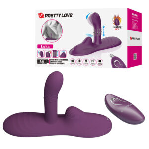 PRETTY LOVE – LUKA VIBRADOR DE SENTADO COM EFEITO DE CALOR E CONTROLE REMOTO