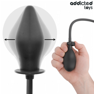 ADDICTED TOYS – PLUG ANAL INFLÁVEL MODELO 2