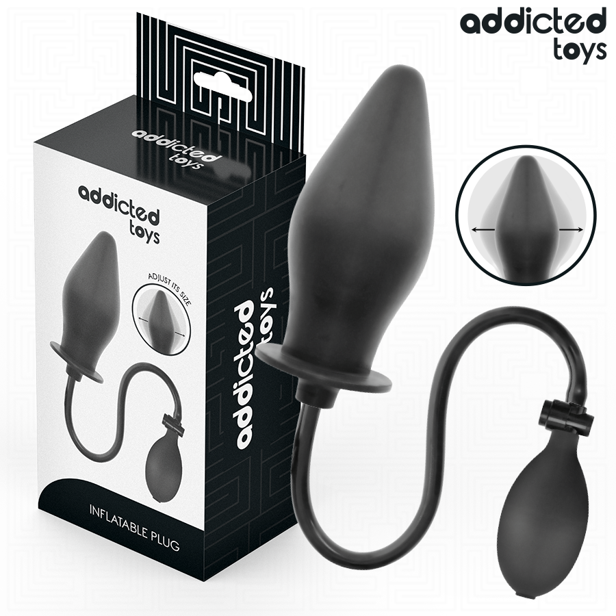 Ilhaerotica - ADDICTED TOYS - PLUG ANAL INFLÁVEL MODELO 2